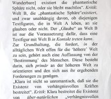Aus dem Fazit einer Vorlesung [From the Conclusion of a Lecture] (nach 2000). Photo: Tanja Semlow.