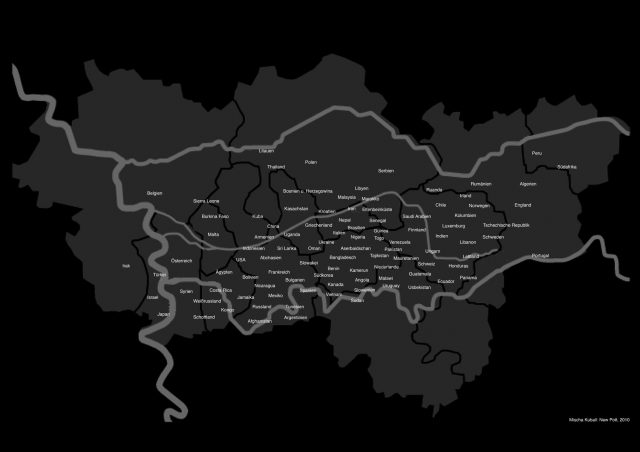Mischa Kuball: New Pott – Project map North-Rhine Westphalia (2009)
